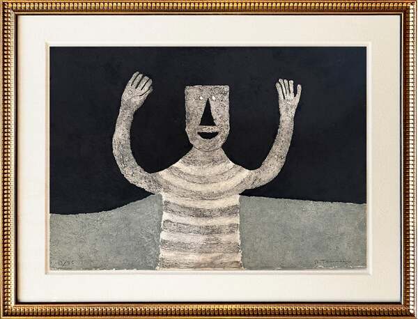 Personaje en Fondo Negro