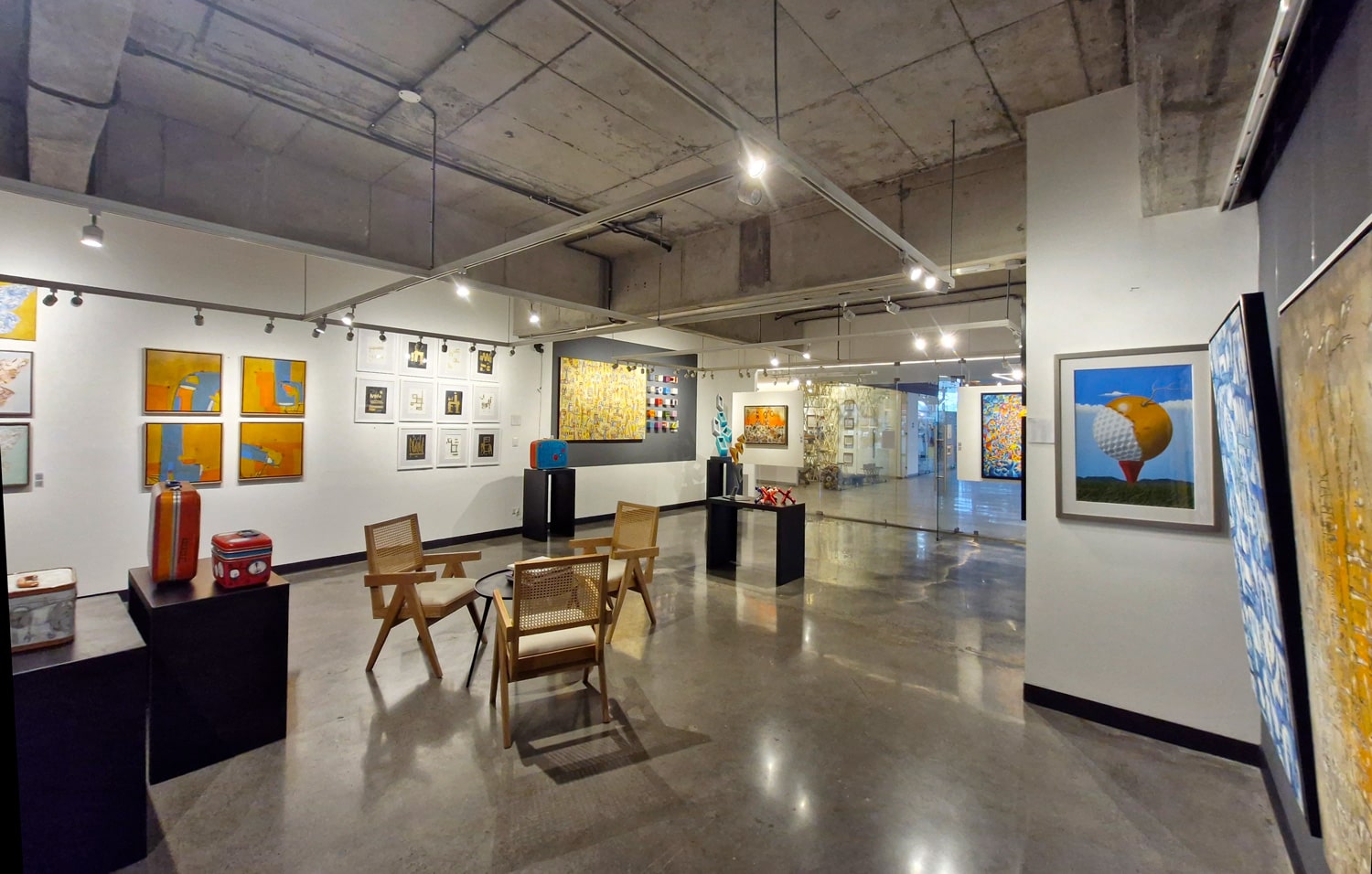 Galería de arte contemporáneo