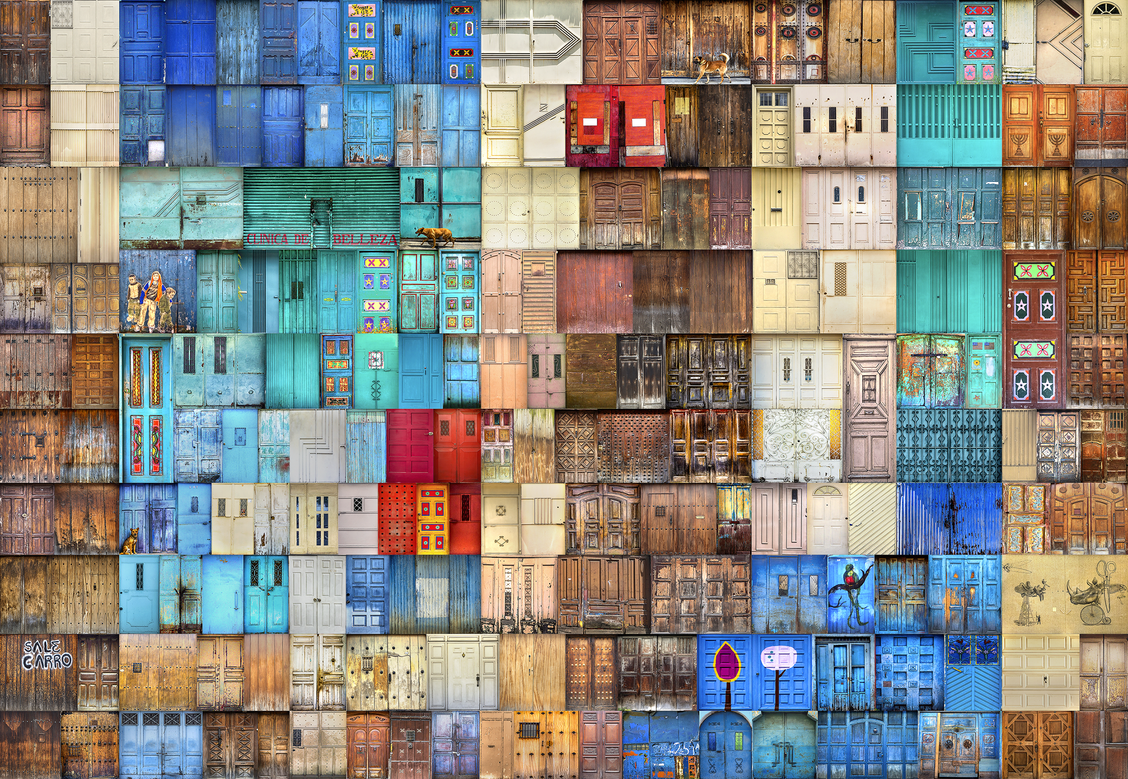 De Paseo por Los Cabos (2025), foto-collage 59.69 × 86.36 cm de Alan Benchoam disponible en Aura Galerías