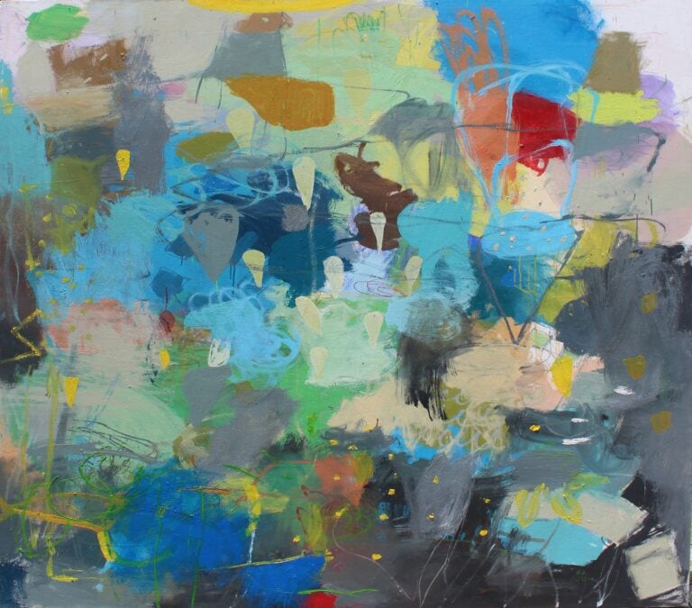 Obra "Minutos Antes, Oleo sobre Tela, 170 x 200 cm, por Alberto Ramirez — Aura Galerías" de Alberto Ramirez, representada por Aura Galerías